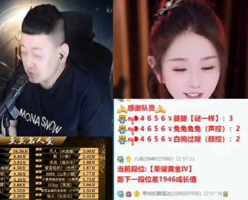 大森细数李玉兔频道神豪,实力都非常强
