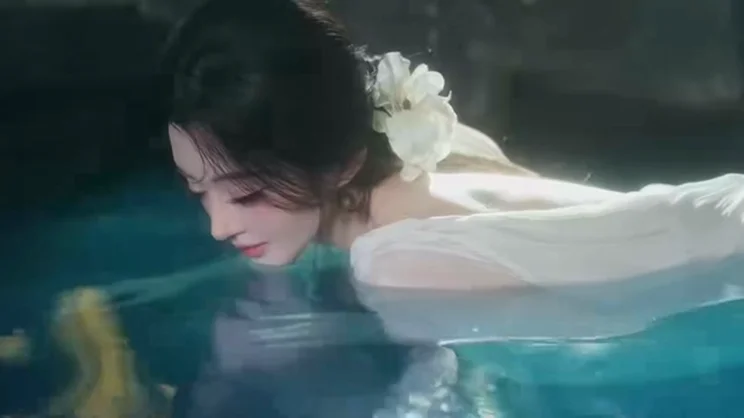 女神晓夏出水芙蓉,美到了极致!