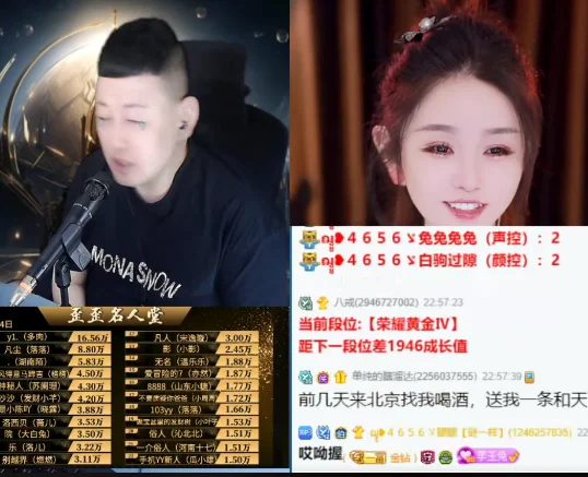 大森细数李玉兔频道神豪，实力都非常强
