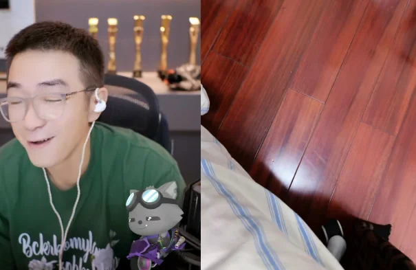 老毕旗下主播小祎祎，就算搬家也用手机开播