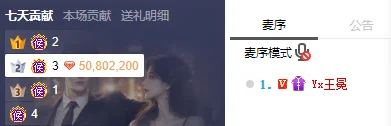 神豪刷几十万礼物,王冕被感动落泪