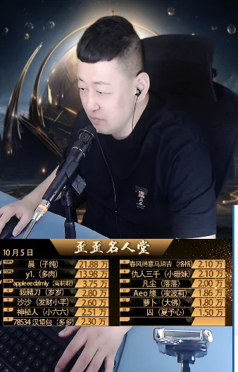 大森谈很多主播国庆休息,晚上都不热闹了